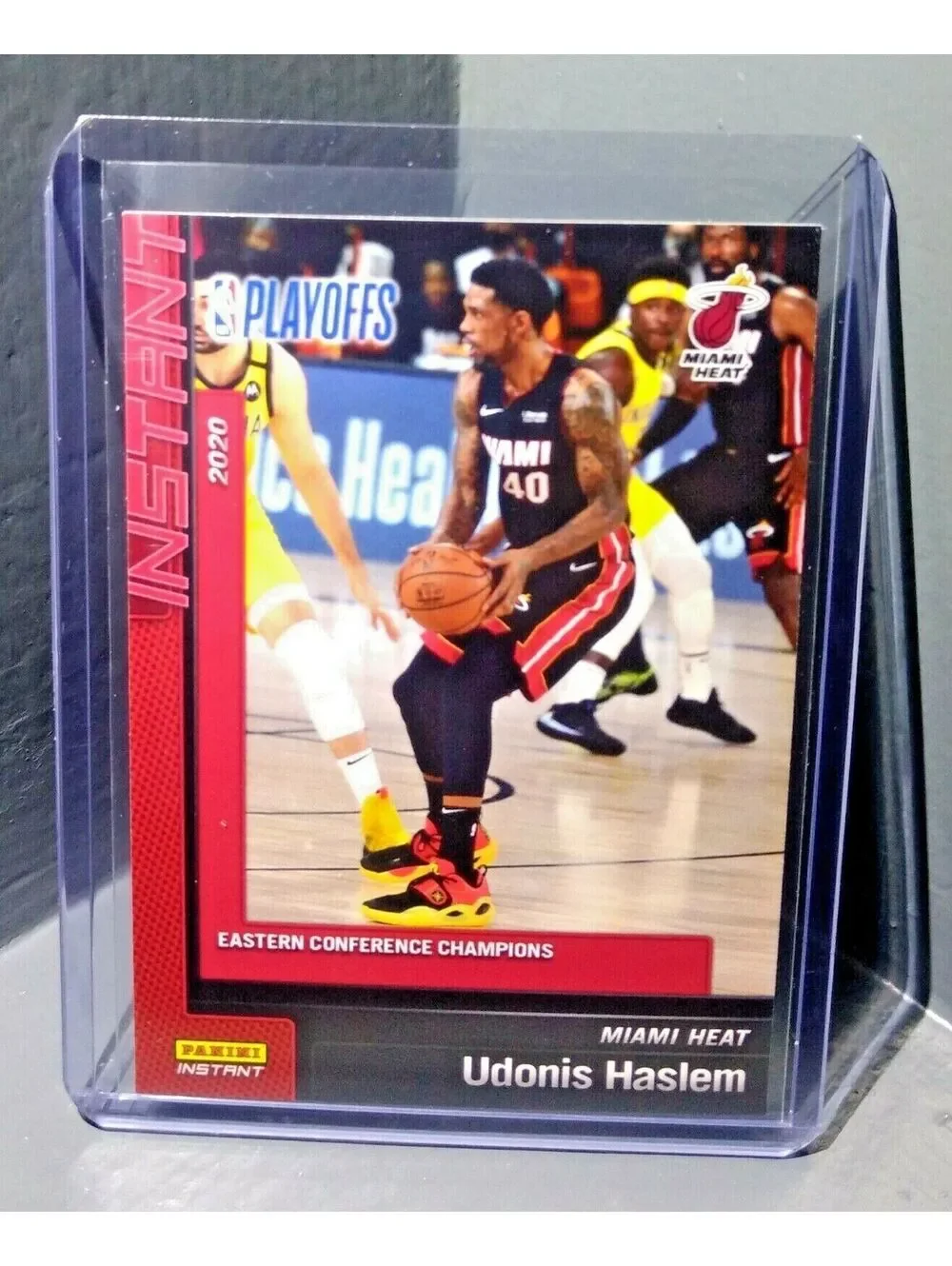 Udonis Haslem 2019-2020 Panini NBA Instant Heat #254 Basketball Card 1 of 303